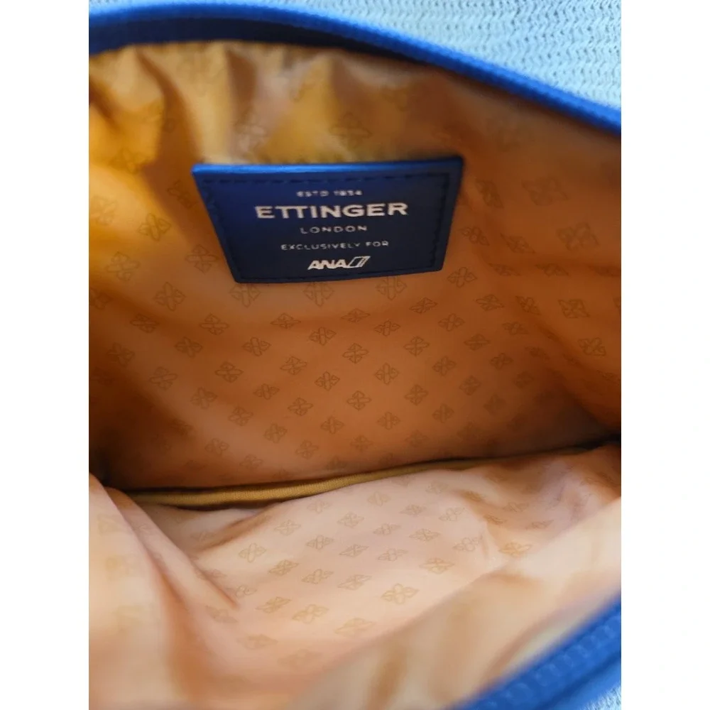 All Nippon Airways (ANA) Business Class Amenity Kit, Ettinger London, Pouch Only